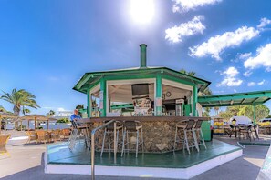 Bar (on property) - Charming apartment with sea views in Las Coronas (Costa Teguise)