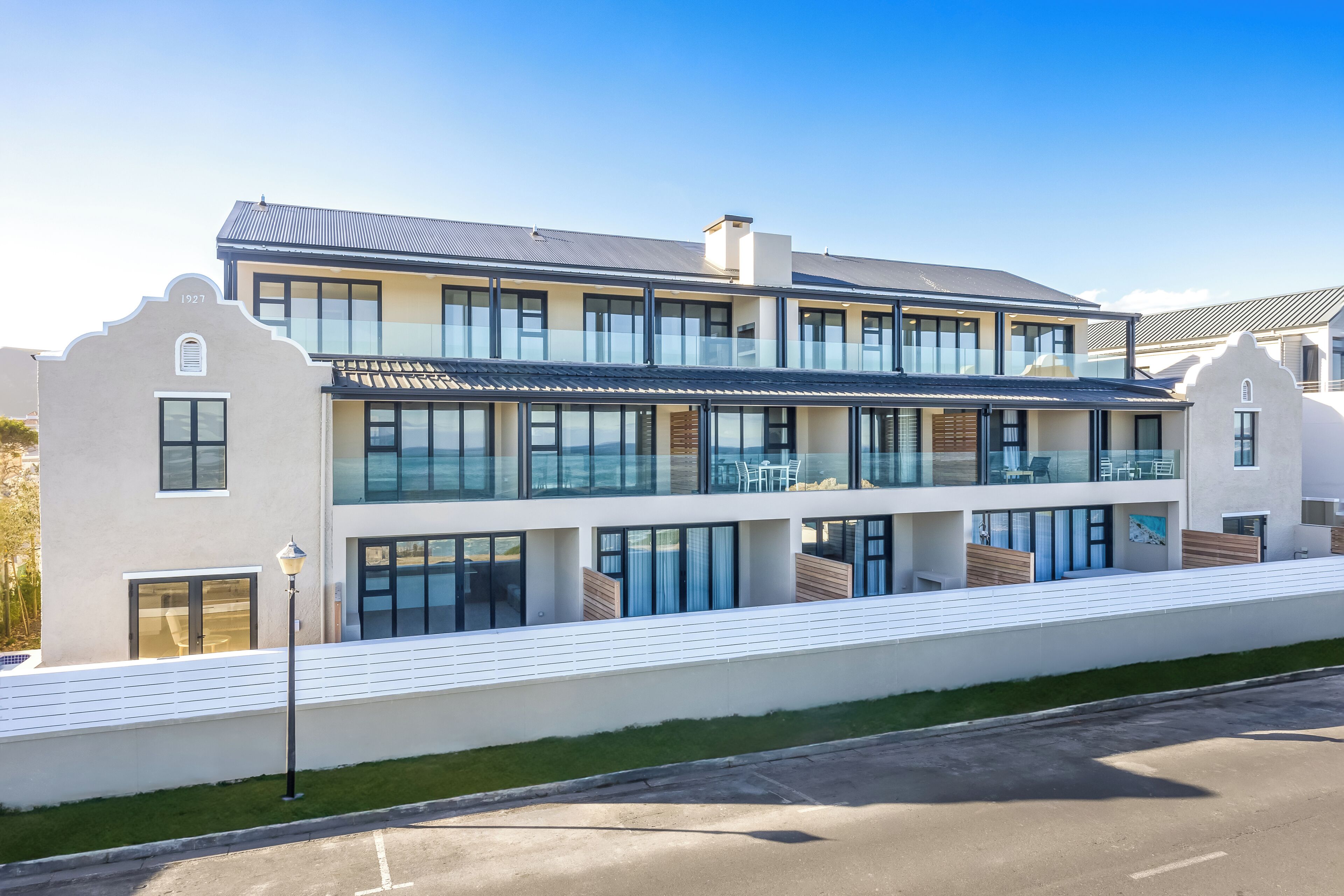 Facciata della struttura