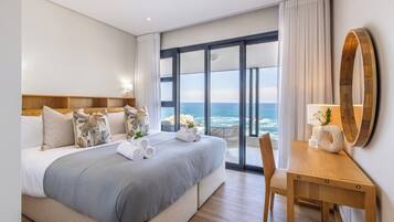 Three Bed Penthouse 2nd floor 302 | 1 bedroom, premium bedding, individually decorated