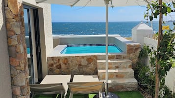 Two Bed Sea Terrace Family Pool 106 | Private pool