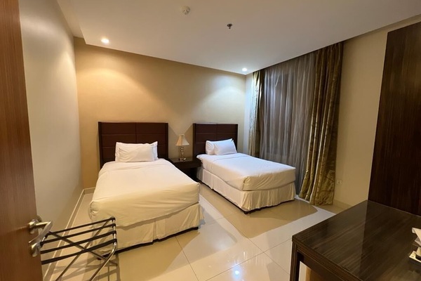 2 bedrooms, premium bedding, pillowtop beds, in-room safe