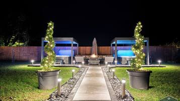 Bain à remous extérieur