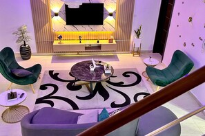 Living area -  Luxury Shortlet Apartment LBS, AJAH (Lekki)