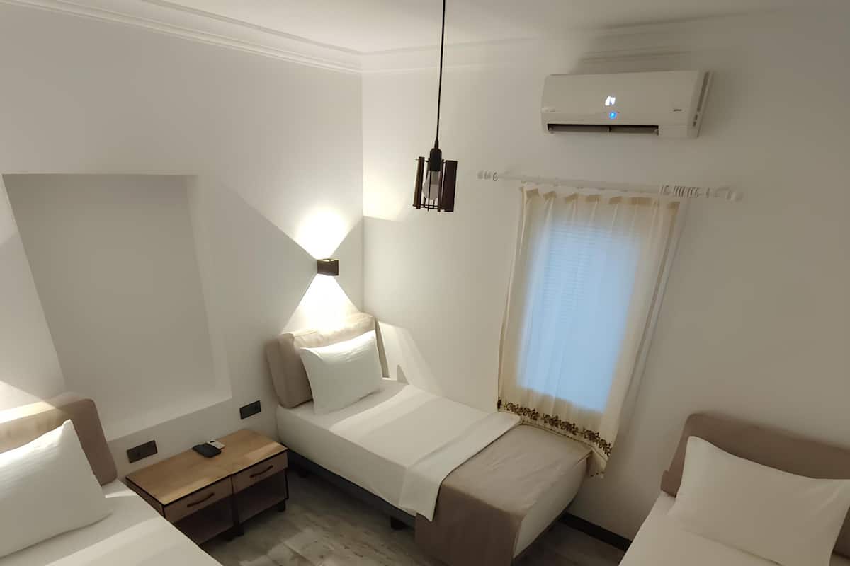 1 Schlafzimmer, hochwertige Bettwaren, schallisolierte Zimmer