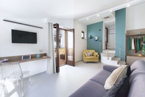 Appartement, 1 slaapkamer, roken, balkon | Woonruimte