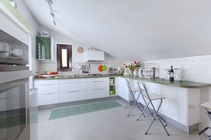 Apartment, 1 Bedroom, Balcony | Private kitchen