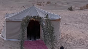 Deluxe-Zelt | Terrasse/Patio