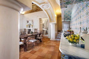 House, 2 Bedrooms, Smoking, Terrace | Private kitchen | Microwave, oven, dishwasher, coffee/tea maker