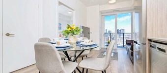 Union Towers Condo with City Views and Patio