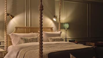 Premium bedding, pillow-top beds, individually decorated