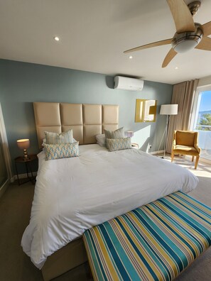 Suite de lujo, 1 cama de matrimonio grande | Vistas al mar