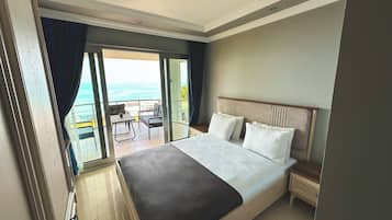 Luxury Room | Cadar kapas Mesir, peralatan tempat tidur premium, gebar bulu kapas