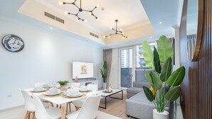 Khu vực ăn uống tại phòng