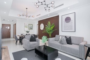 Departamento, 2 habitaciones | Área de sala de estar