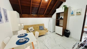 Apartment | Living area | 32-inch LCD TV with digital channels, Netflix, streaming services