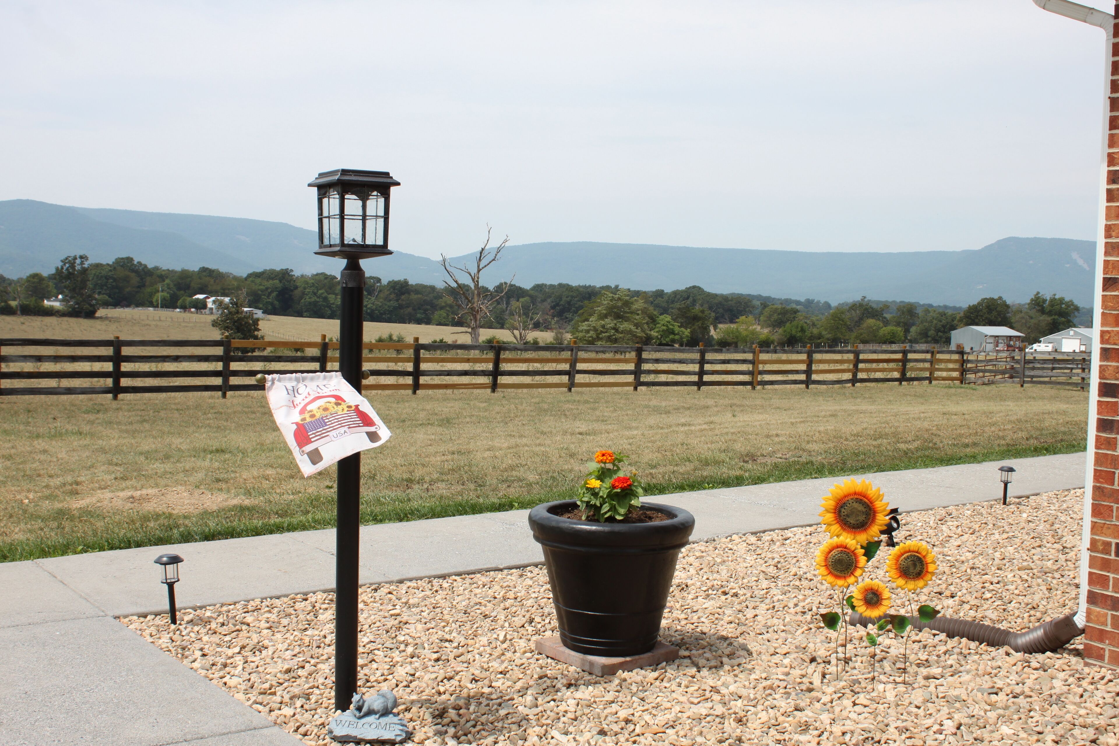 Enceinte de l’hébergement