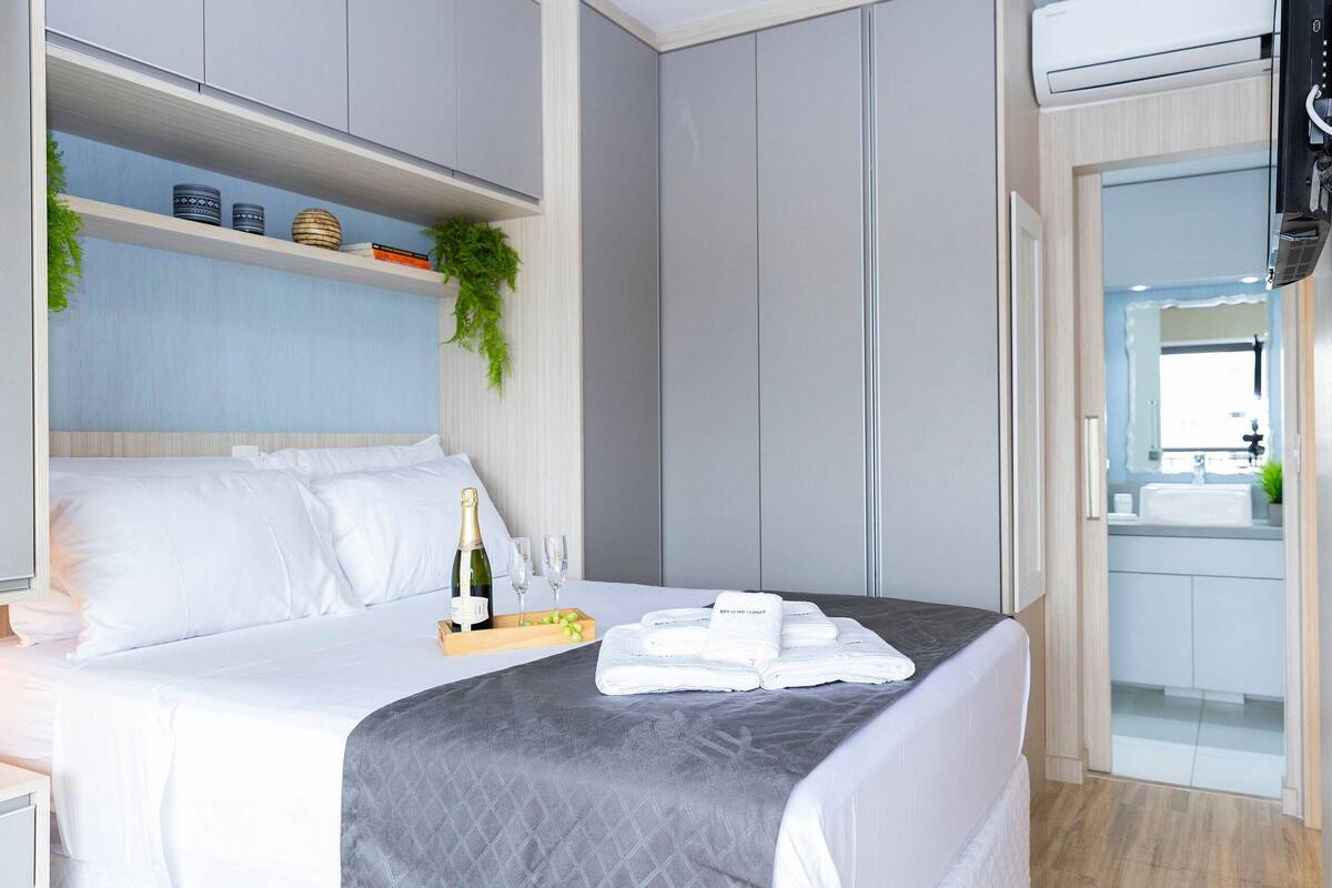 Departamento básico | 1 habitación, escritorio y wifi gratis