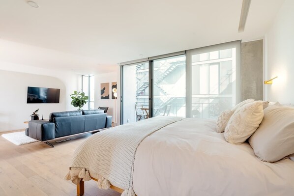 1 bedroom, in-room safe, iron/ironing board, travel crib