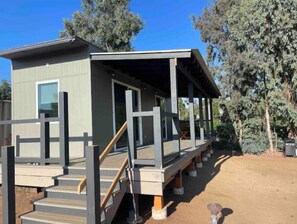Exterior - Peaceful new Tiny Home on farm, steps to wineries!
 (Escondido)