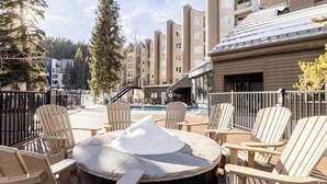Outdoor dining - Pool Hot Tub Free Garage · Remodeled Studio (Winter Park)