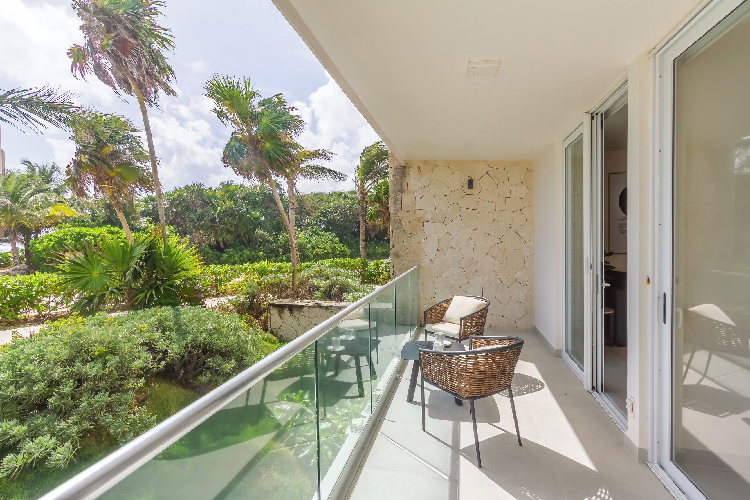 Leilighet – comfort, 2 soverom, balkong | Terrasse/patio