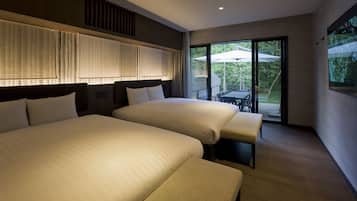 Chambre Luxe, non-fumeurs, animaux de compagnie acceptés (Dog-friendly, Type D) | 1 chambre, couette en duvet d'oie, rideaux occultants, Wi-Fi gratuit