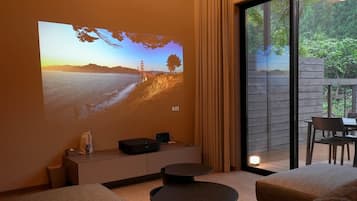 ์คํ ๋ค๋๋ฃธ, ๋ฐ๋ ค๋๋ฌผ ๋๋ฐ ๋ถ๊ฐ (Type A w/ hot springs, sauna, terrace) | 1 ๊ฐ์ ์นจ์ค, ์ค๋ฆฌ/๊ฑฐ์ํธ ์ด๋ถ, ์๋ง ์ปคํผ, ๋ฌด๋ฃ WiFi