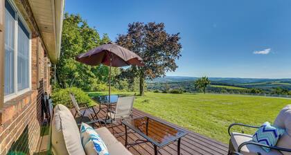 Muncy Vacation Rental w/ Deck & Views