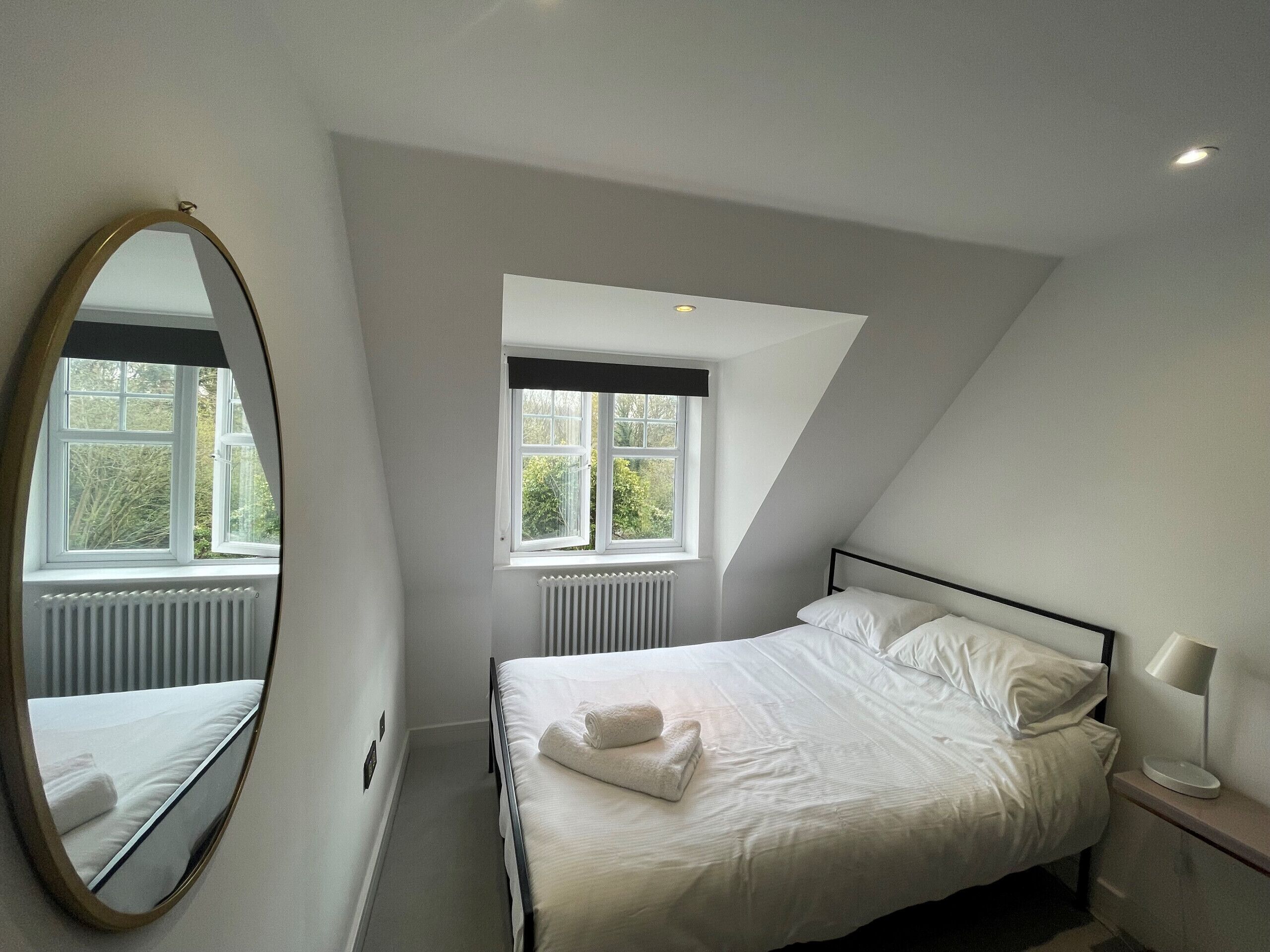 2 bedrooms, iron/ironing board
