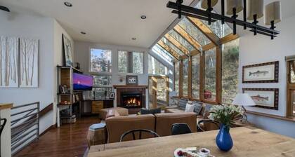 Vail Ski Home next to National Forest