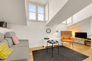 Tv och en stereo