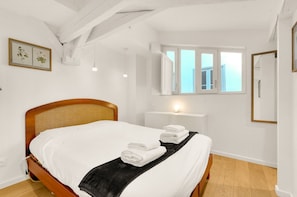 1 Schlafzimmer, Bügeleisen/Bügelbrett, kostenloses WLAN, Bettwäsche
