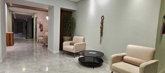 Apartamento novo 100 metros da praia mobiliado equipado decorado