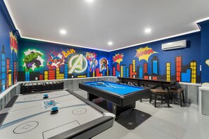 Games room - Water Park • Game Room • Magical Design • Location (Davenport)