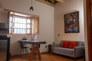 Comfort-Apartment | Wohnbereich | LED-Fernseher, Netflix, Streaming-Dienste