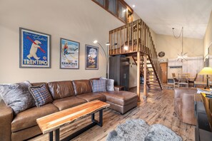 Fireplace - Amazing Ski in/Ski out Condo. Steps From SuperBee Lift (Copper Mountain)