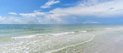 On the beach