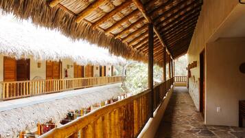 Quarto casal superior | Terraço/pátio