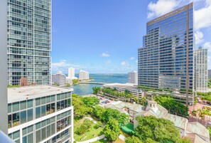 Panoramic Condo, 2 Bedrooms, City View | City view - Amazing Condos at Icon Brickell With Pool (Miami)