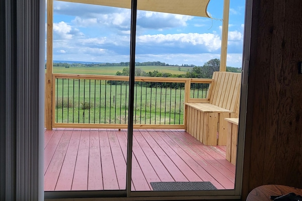 Entrance to outside deck