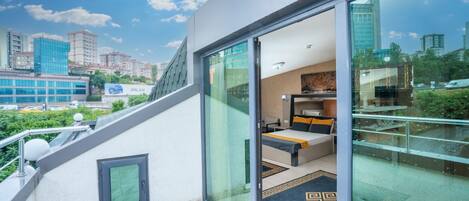 Vue depuis l’hébergement