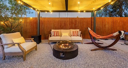 Newly Renovated Downtown Adobe Oasis w/ Pool, BBQ, Firepit, Games