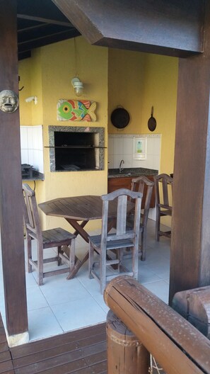 Aire de pique-nique/barbecue