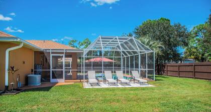 Family Retreat with Heated Pool & Fenced Yard