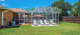 Family Retreat with Heated Pool & Fenced Yard