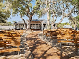 Área de bodas al aire libre