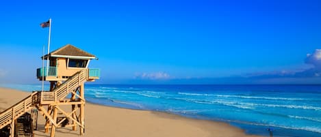 Beach nearby
