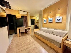 Living area - LFlats no Hotel Aeroporto Congonhas (São Paulo)