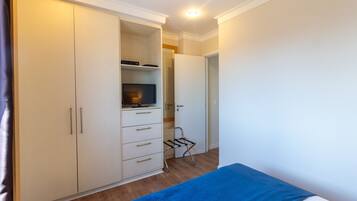 Suíte panorâmica | 1 quarto, roupas de cama premium, camas com colchões pillow-top