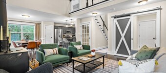 ✨Luxe Farmhouse✨Bourbon Trail✨ 4 king Beds ✨Hot Tub Games Trails sleeps 16